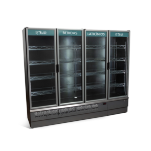 Expositor Refrigerador Polar 4 Portas – Auto Serviço 220V